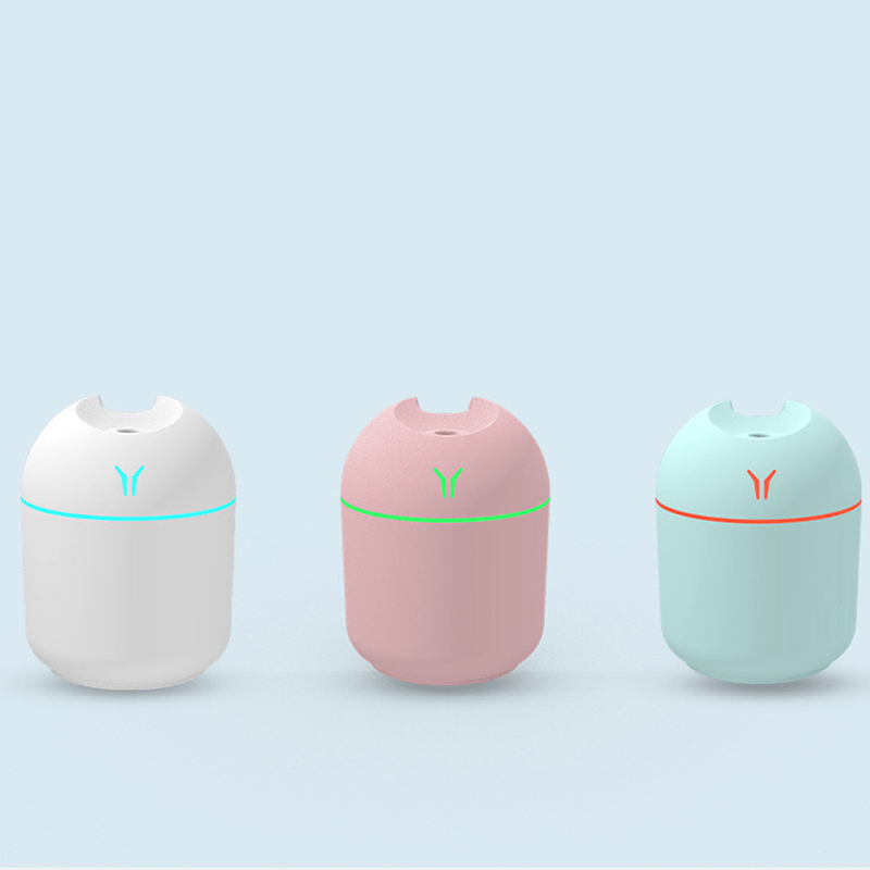 Air Humidifier Cute Aroma Diffuser with Night Light Cold Mist for Bedroom Home Car Plants Purifier Humifier Room Freshener